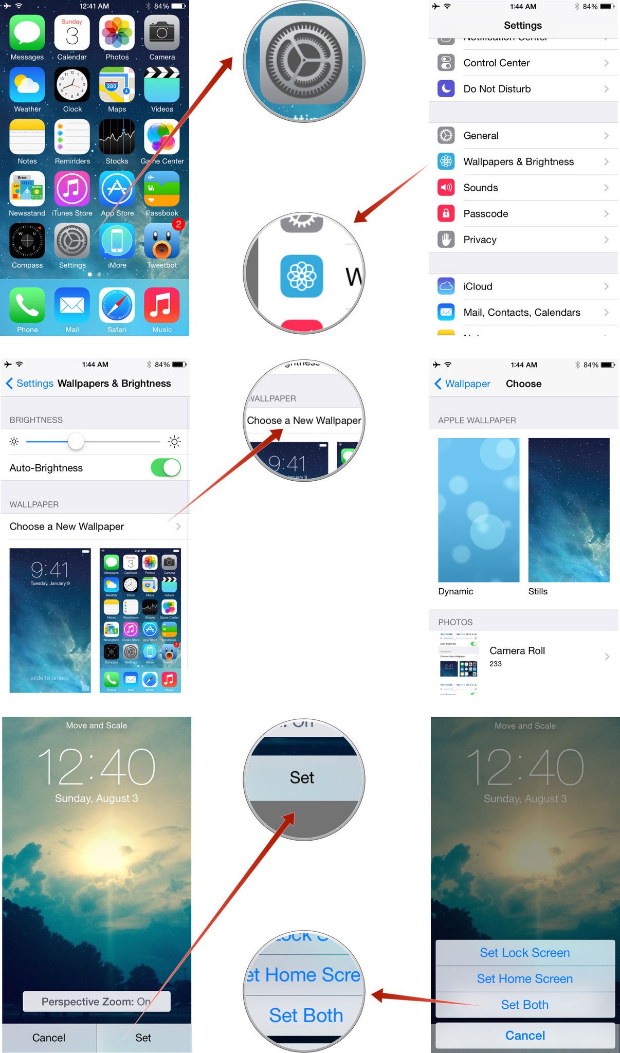 Free download How to change the wallpaper to customize your iPhone or