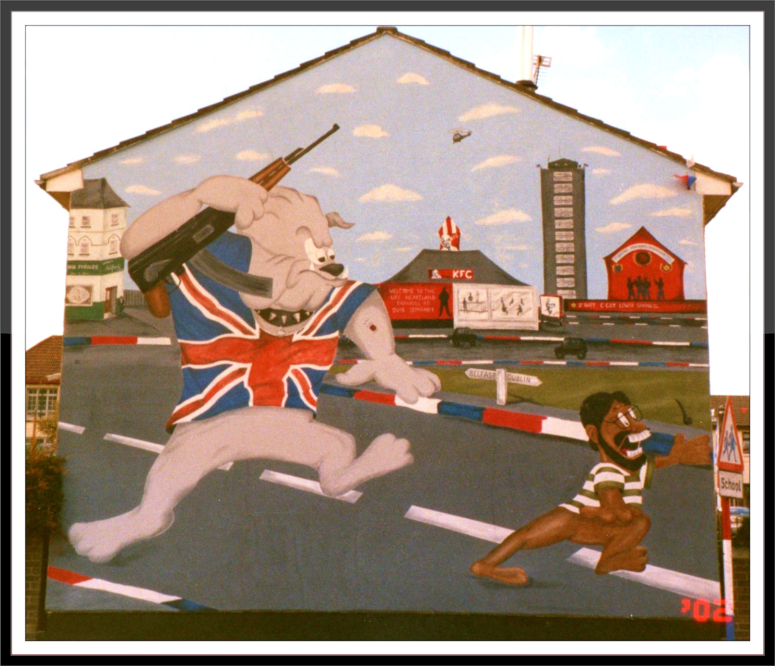 Mats Fridlund On Militant Murals Northern Ireland