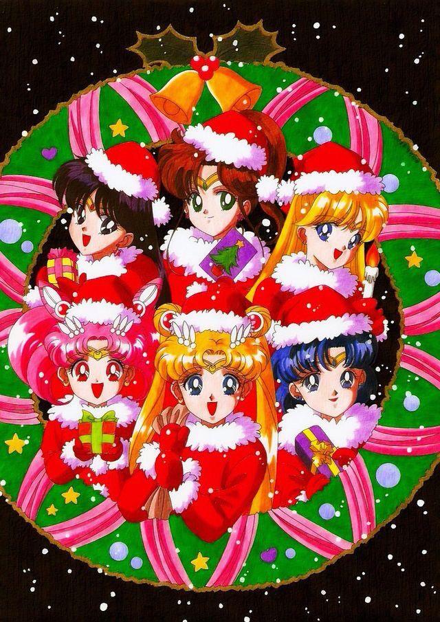 Christmas Sailor Moon Wallpaper