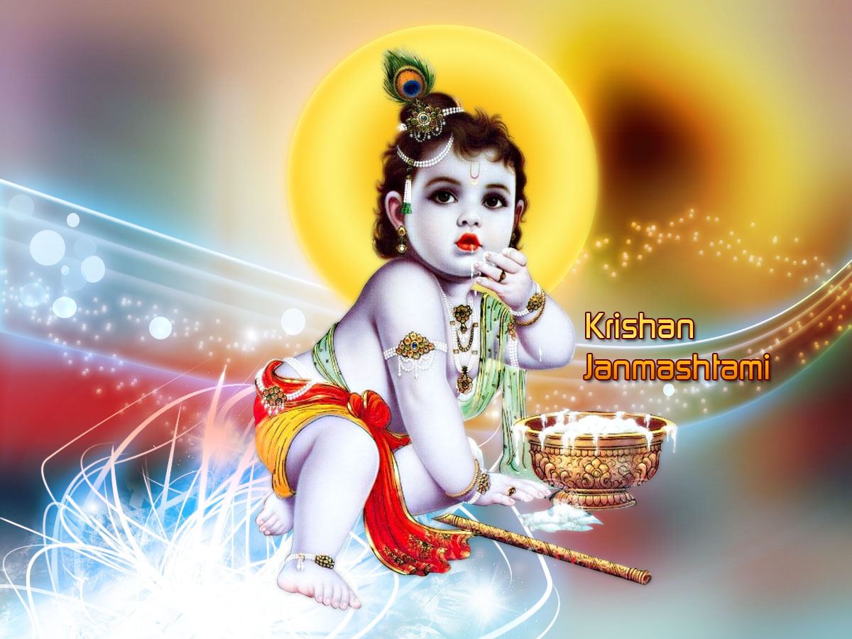 Happy Krishna Janmashtami Wallpaper HD