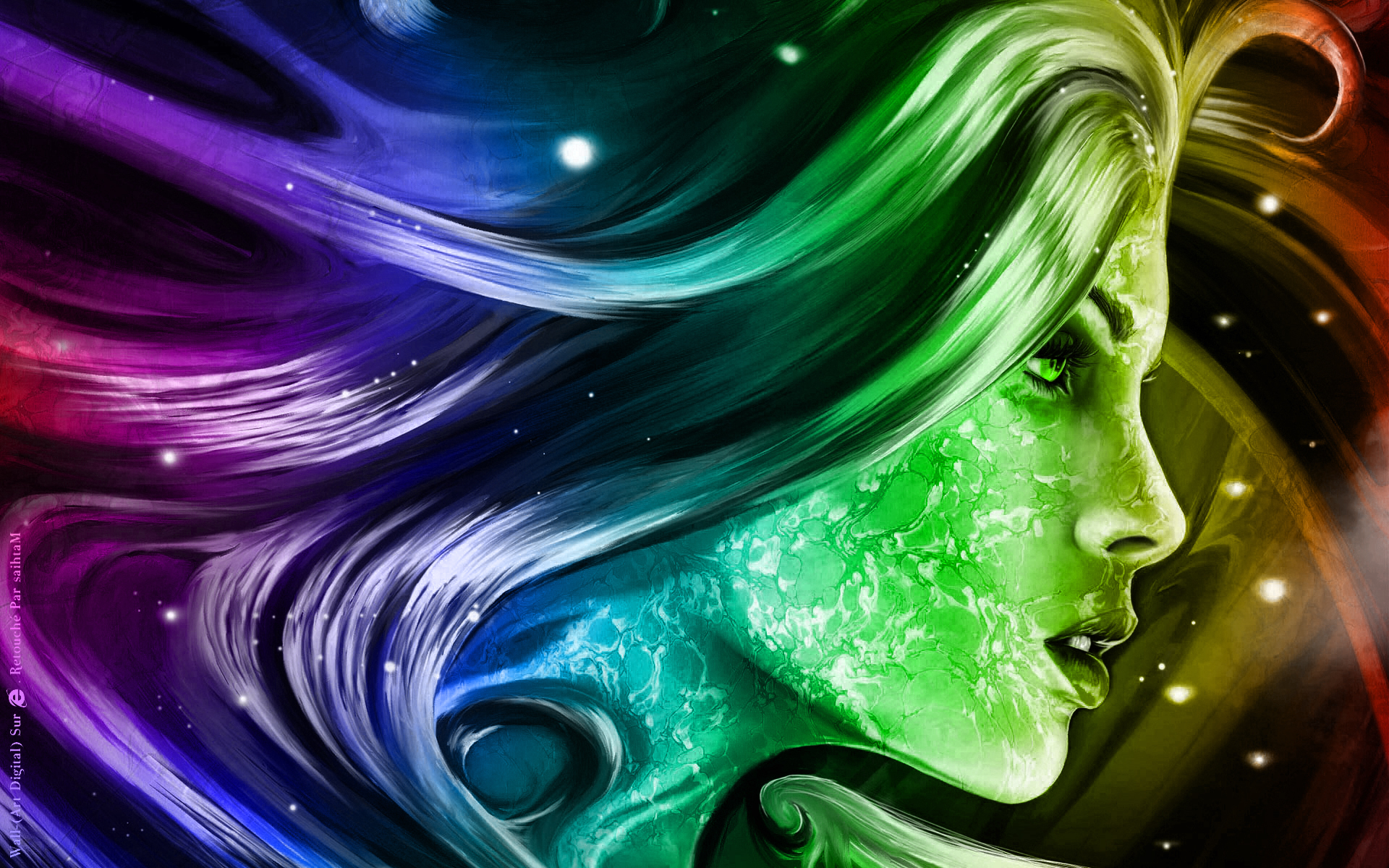 Digital Art iPhone Wallpaper HD Populer Terbaik