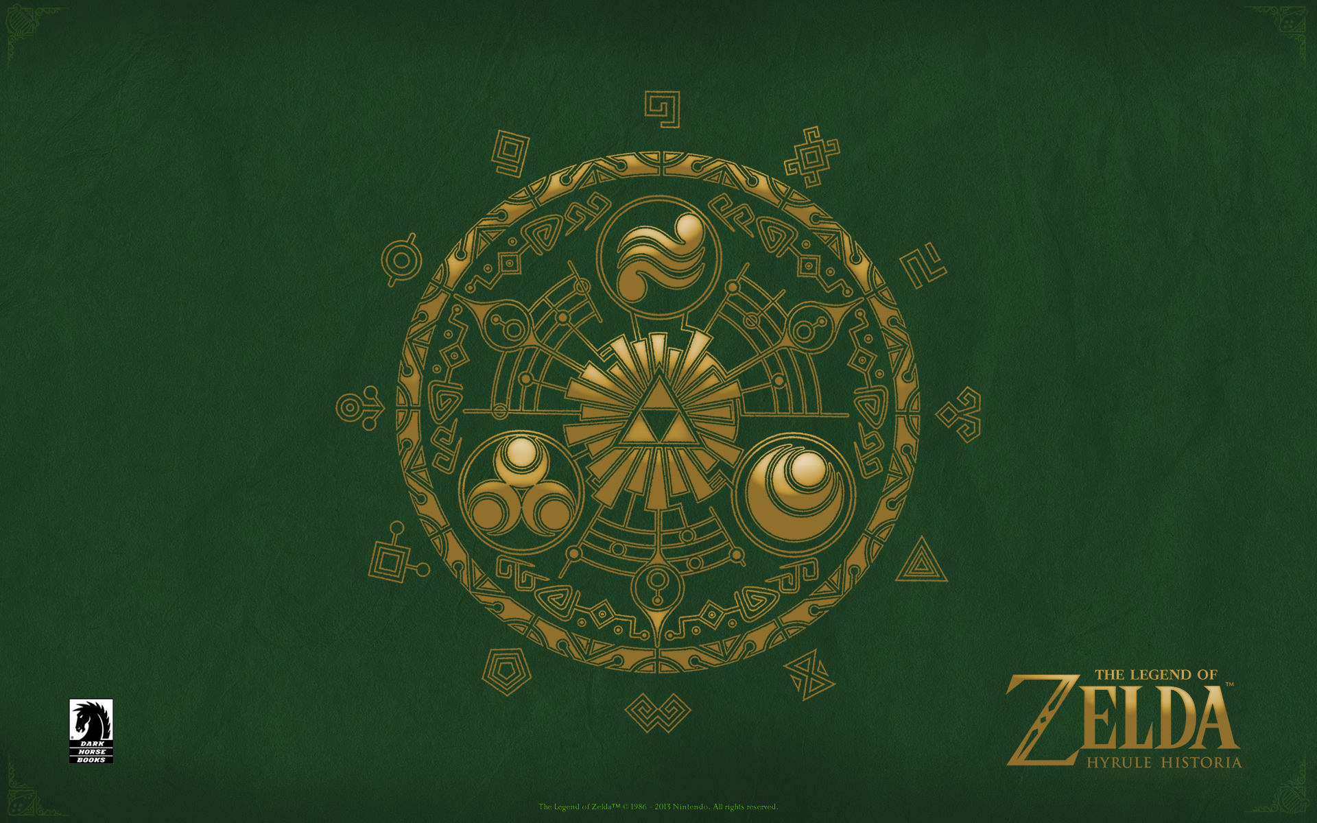 The Legend Of Zelda Desktops Dark Horse Ics