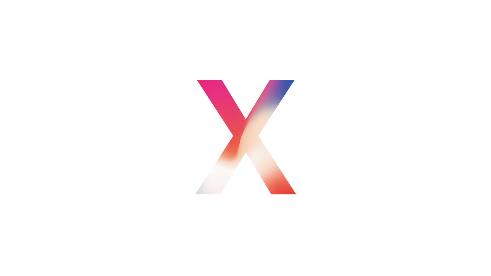 The Iconic Apple Logo Of iPhone X Wallpaper