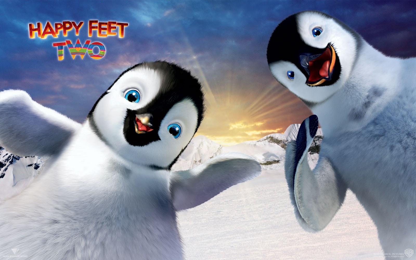 Happy Feet Two Poster Sweet Penguins HD Wallpaper