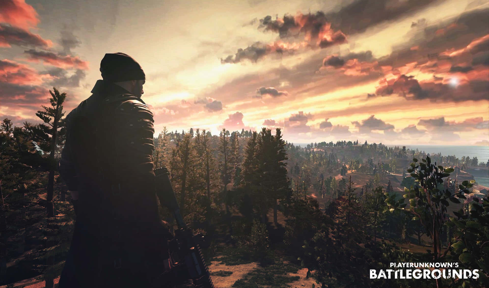 Playerunknown S Battlegrounds Logo Wallpaper