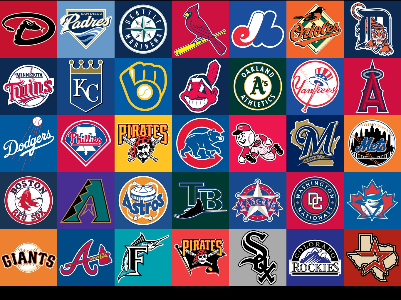 cool baseball logos