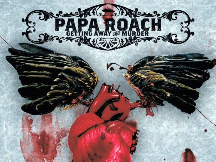 Papa Roach Nu Metal Heavy Rap Rapper Dark Heart Blood Wallpaper