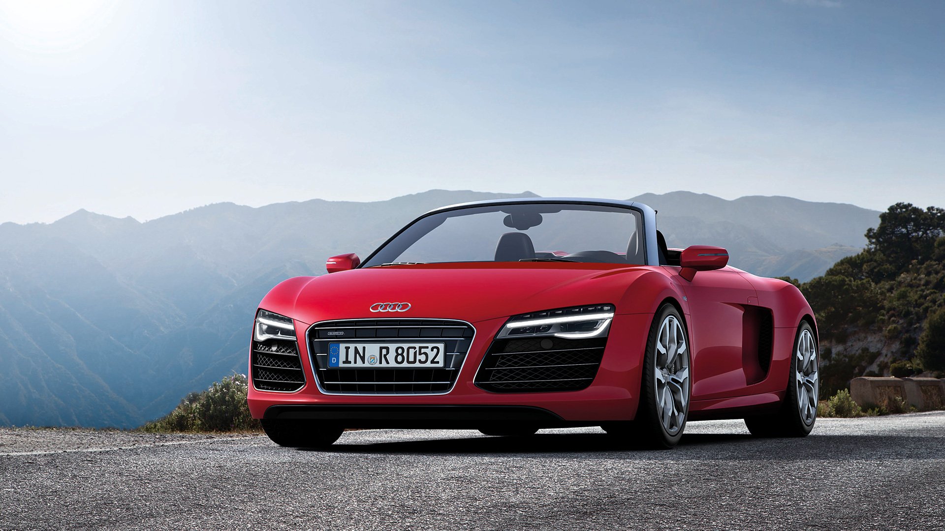 who interested about vehicles love to have a audi r8 spyder wallpaper 1920x1080