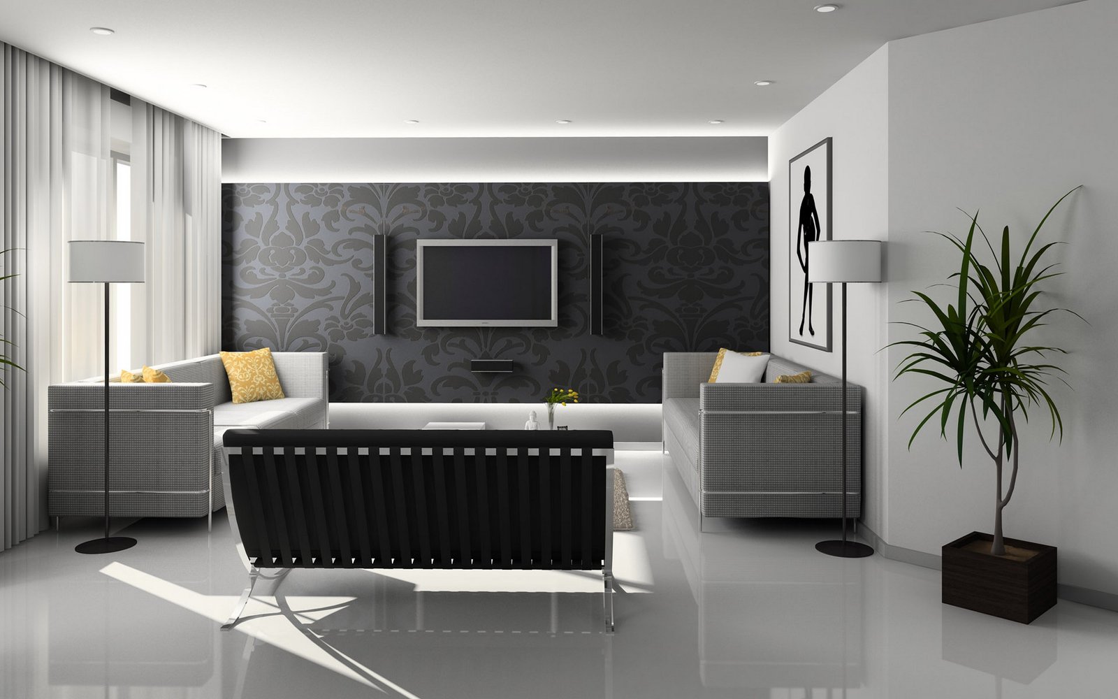 Wallpaper Design For Living Room That Can Liven Up The