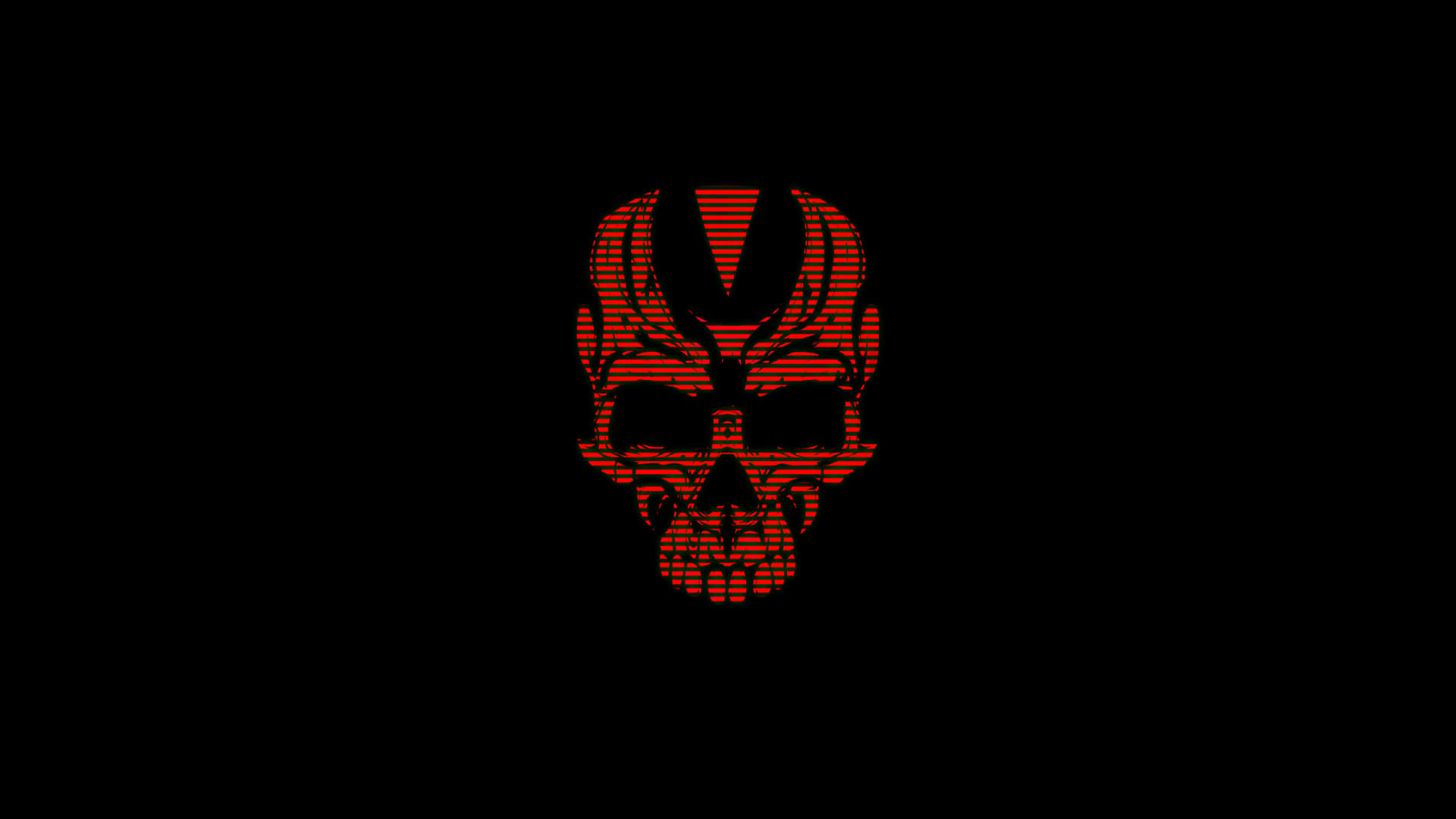 Black Skeleton Character Wallpaper