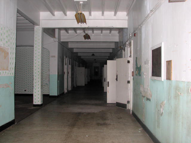 Abandoned Insane Asylum Hallway