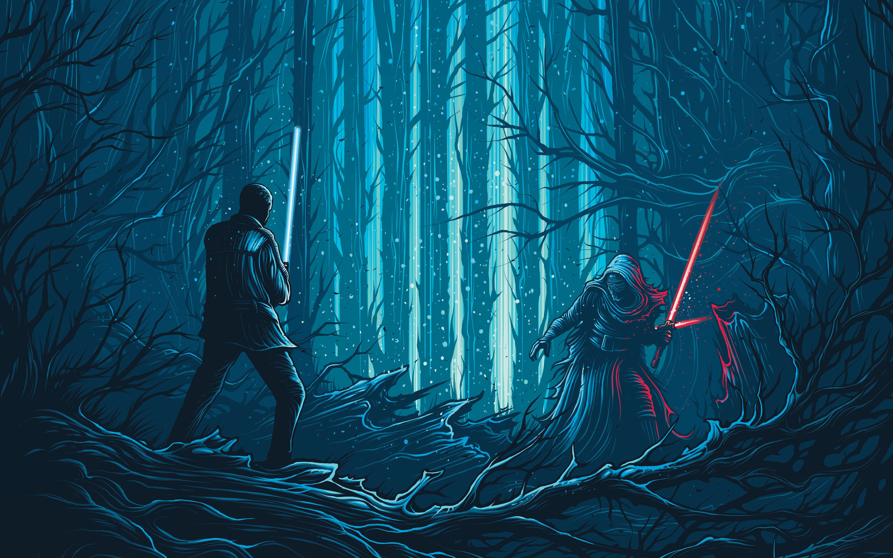 Star Wars The Force Awakens Fin Kylo Ren Wallpaper HD