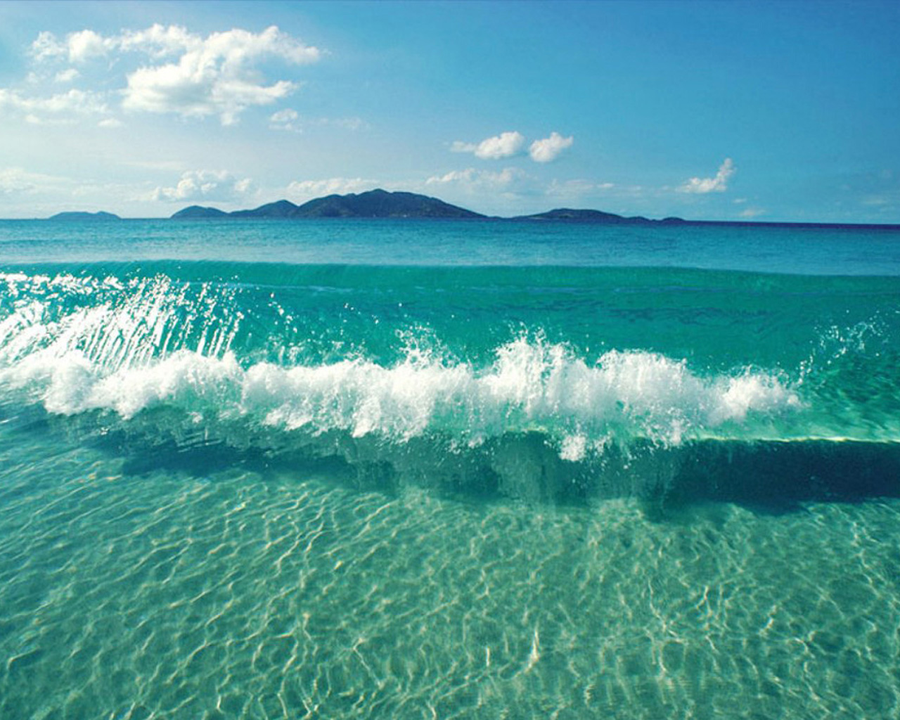 Beach Desktop Wallpaper HD Background