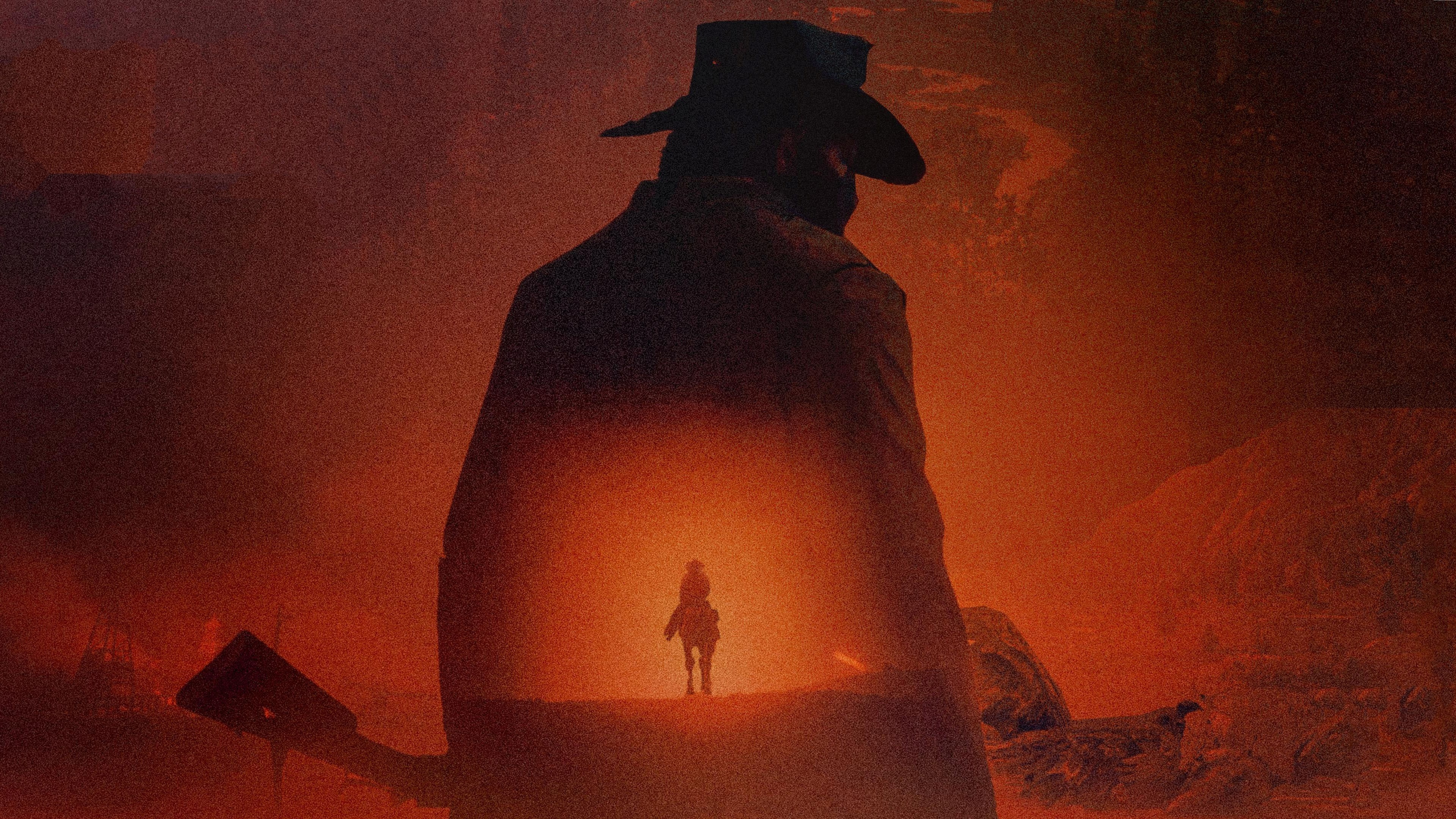 Wallpaper Red Dead Redemption Poster Artwork 4k Games