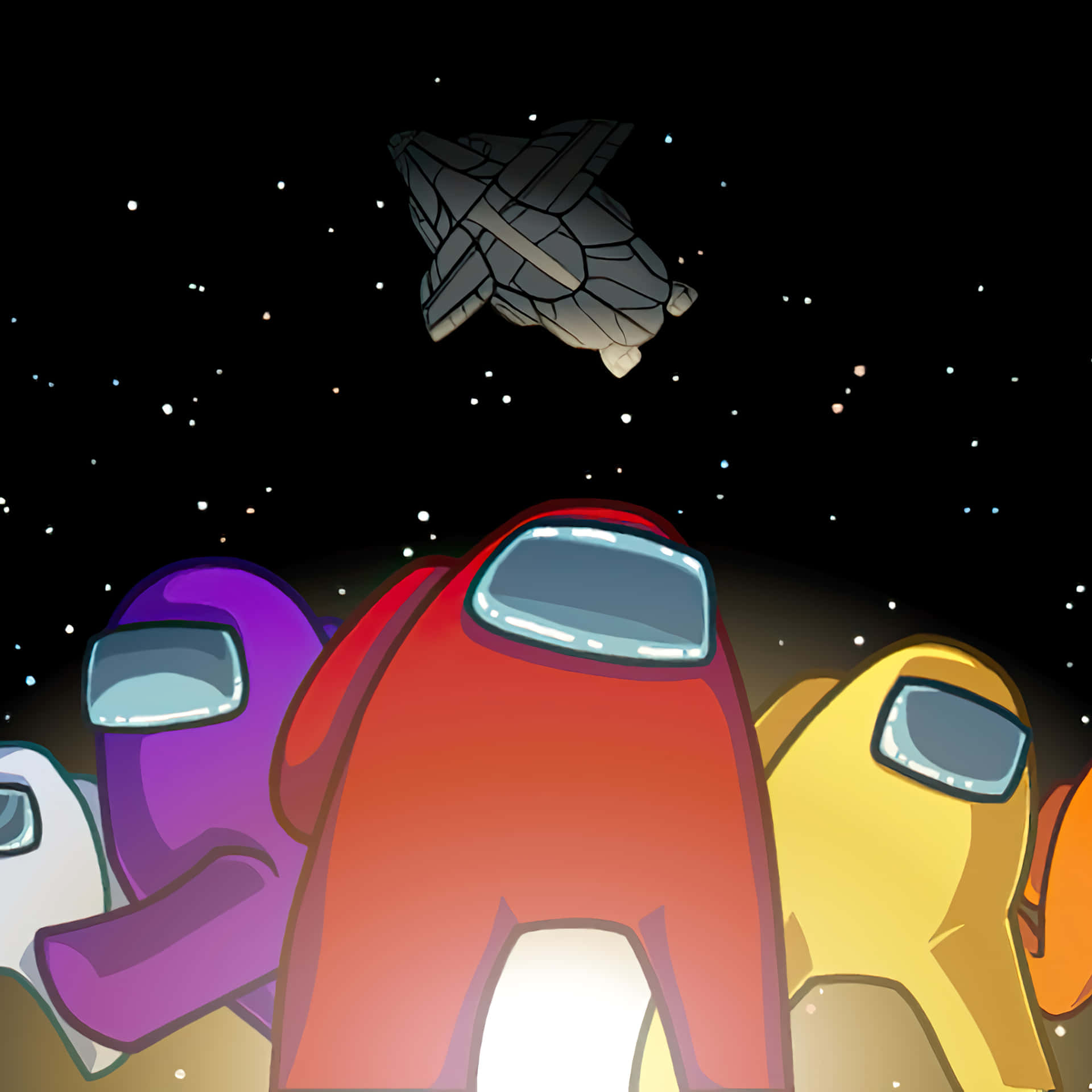 Among Us Space Wallpaper