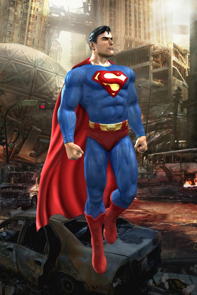 iPhone Wallpaper Superman
