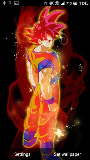 Super Saiyan Goku live wallpaper