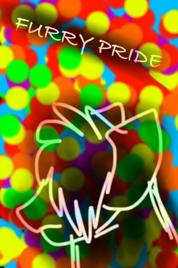 Old Furry Pride iPhone Wallpaper By Avatarwolfie