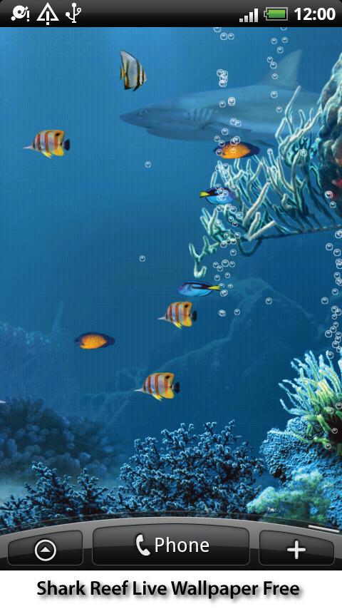 Shark Reef Live Wallpaper   Android Apps on Google Play 480x854