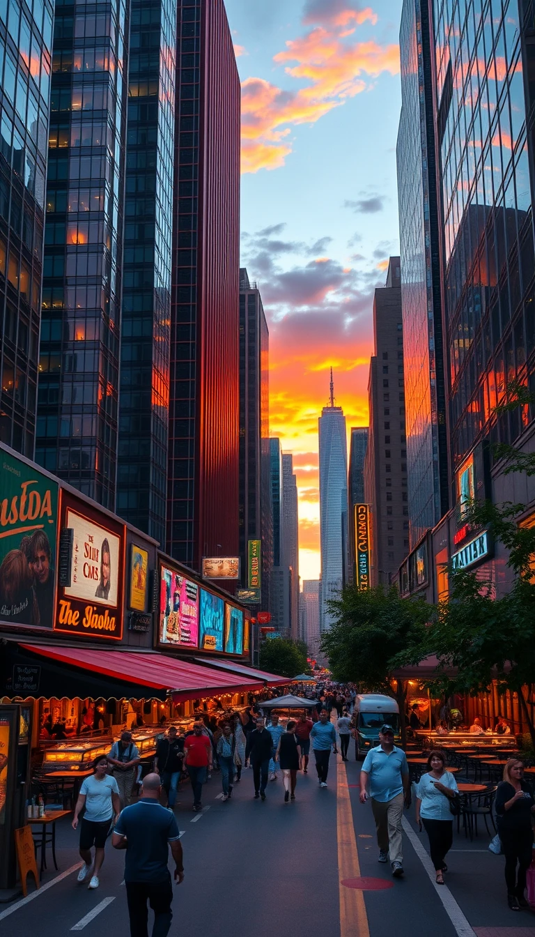 City Scene Wallpaper