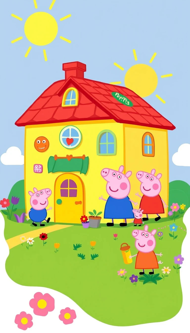 🔥 Free Download Peppa Pig House Wallpaper by @ashleew64 | WallpaperSafari