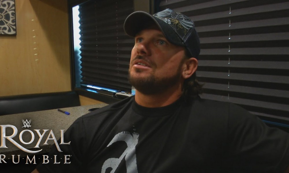 Aj Styles First Inter As A Wwe Superstar Prior To The