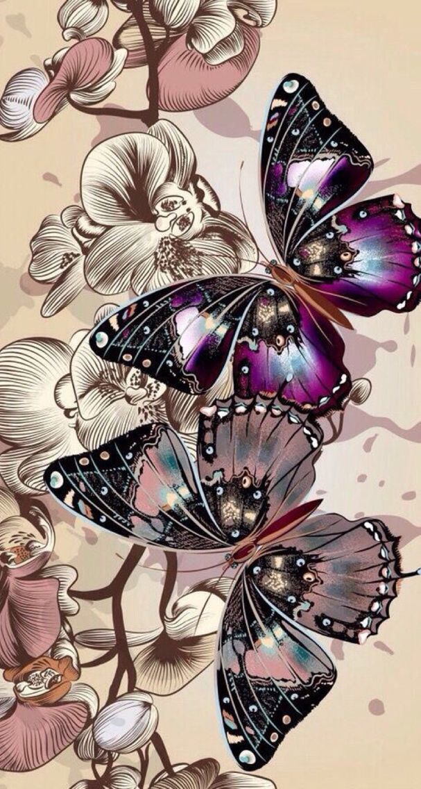 23a39d9cf5045544a83b6e659f7a74dd Butterfly Wallpaper iPhone