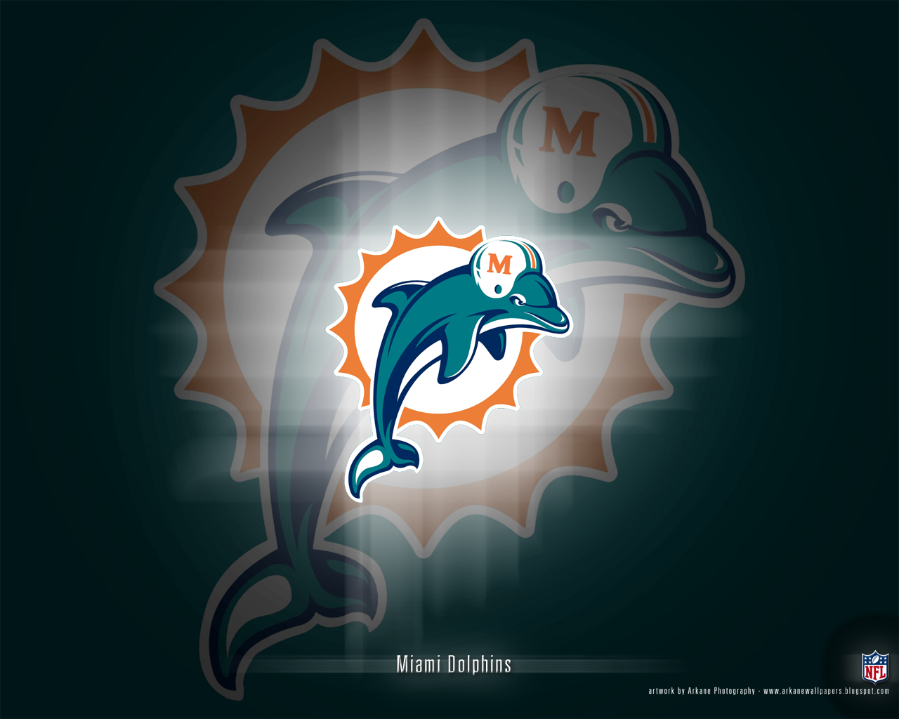 Arkane Nfl Wallpaper Miami Dolphins Vol