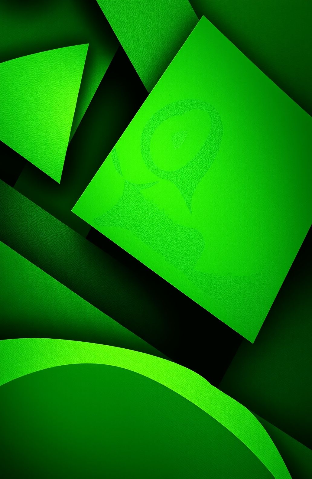 Abstract Green Wallpaper