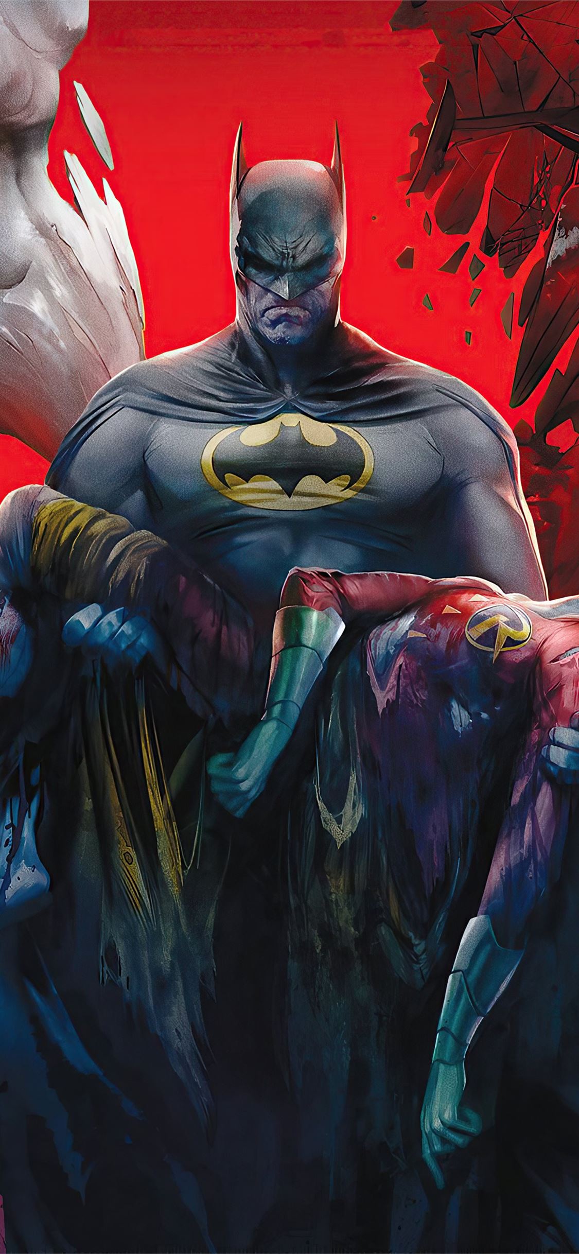 Batman Death In The Family iPhone X Wallpaper