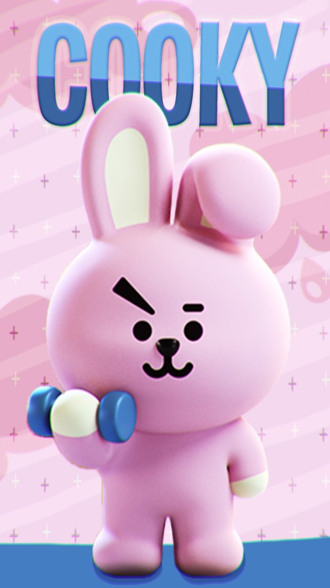 BT21 Wallpaper COOKY by CarnivoreDeluxe on