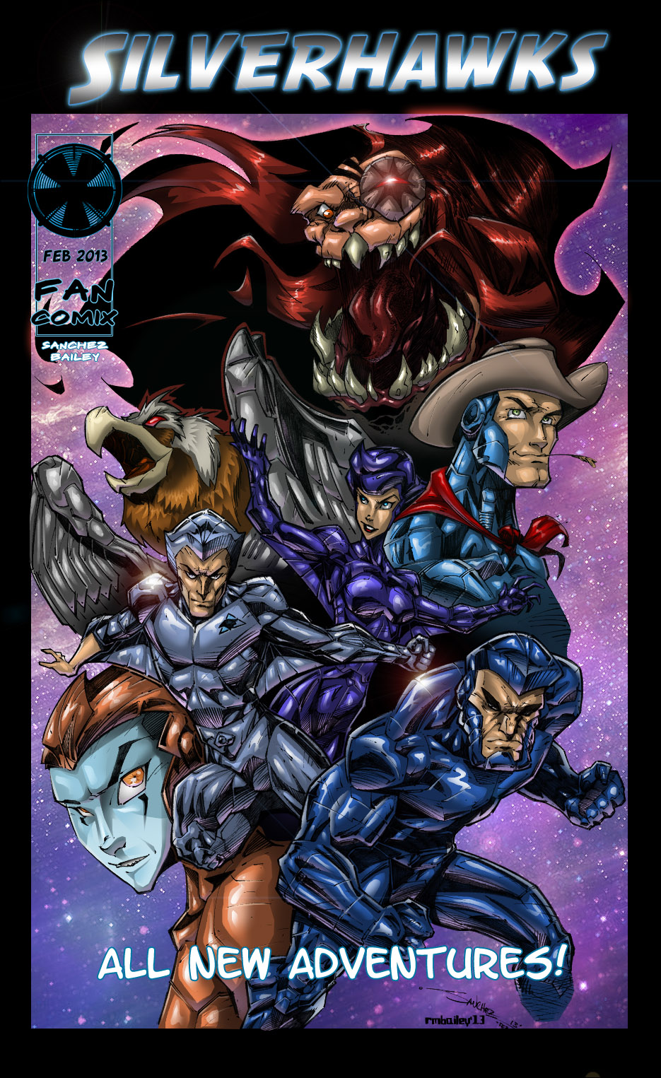 Silverhawks By Stevensanchez And Richmbailey On