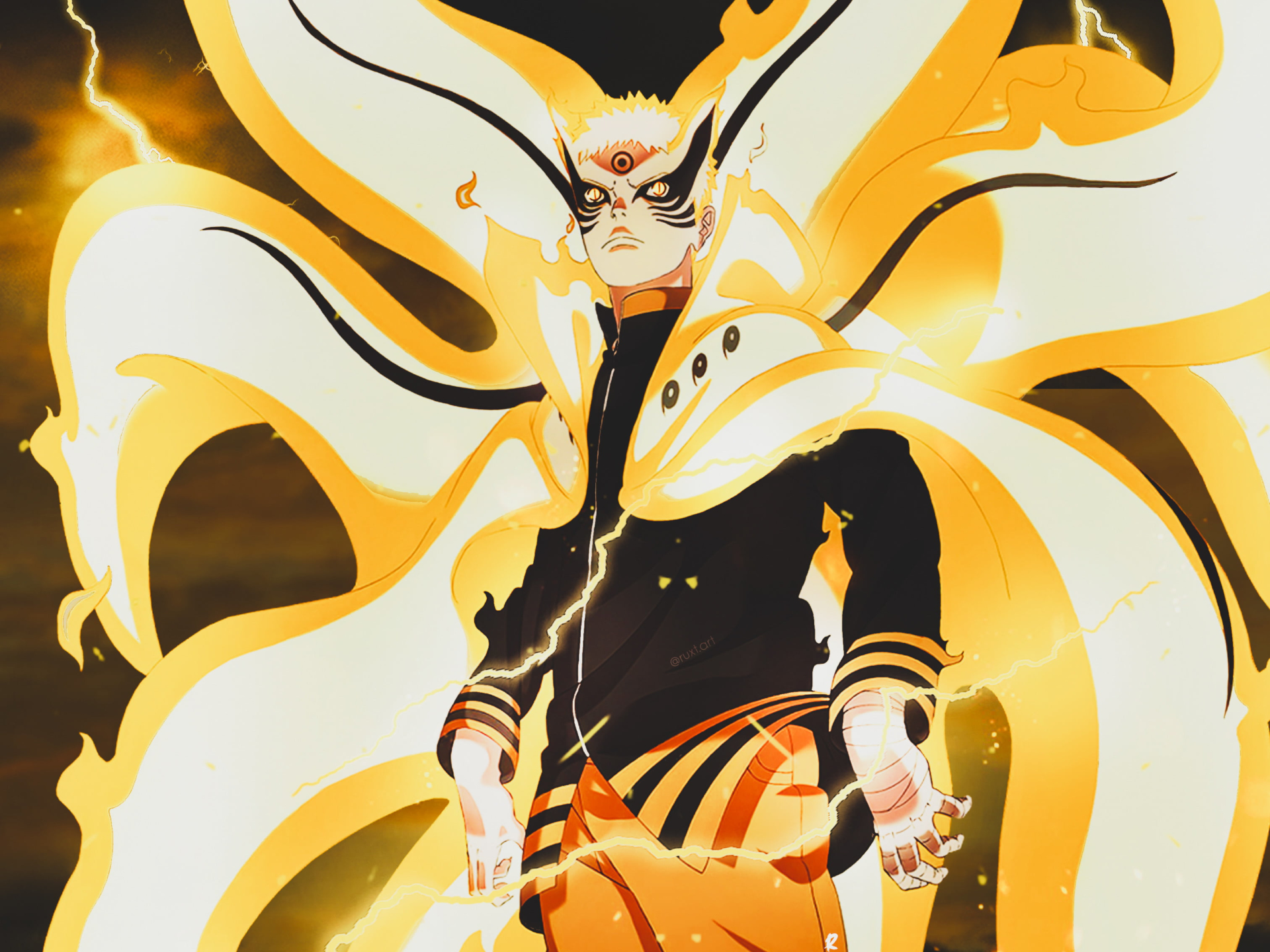 Wallpaper ID 324916  Anime Boruto Phone Wallpaper Baryon Mode Naruto  Naruto Uzumaki 1440x2560 free download