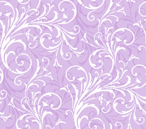 Lavender Layered Scroll Wallpaper Wall Sticker Outlet