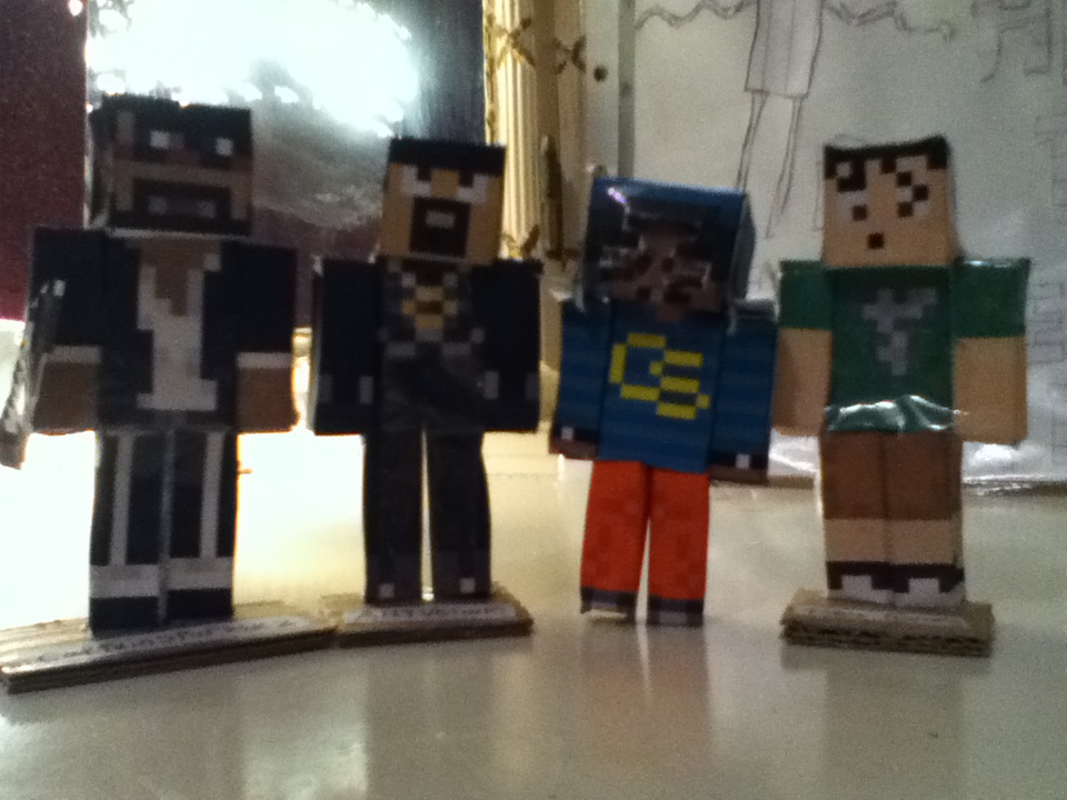Famous R S Minecraft Papercraft Skins By Pokegum