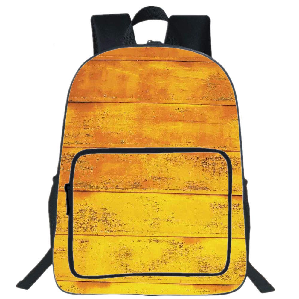 Amazon Iprint Large Casual Backpack Yellow The Wooden