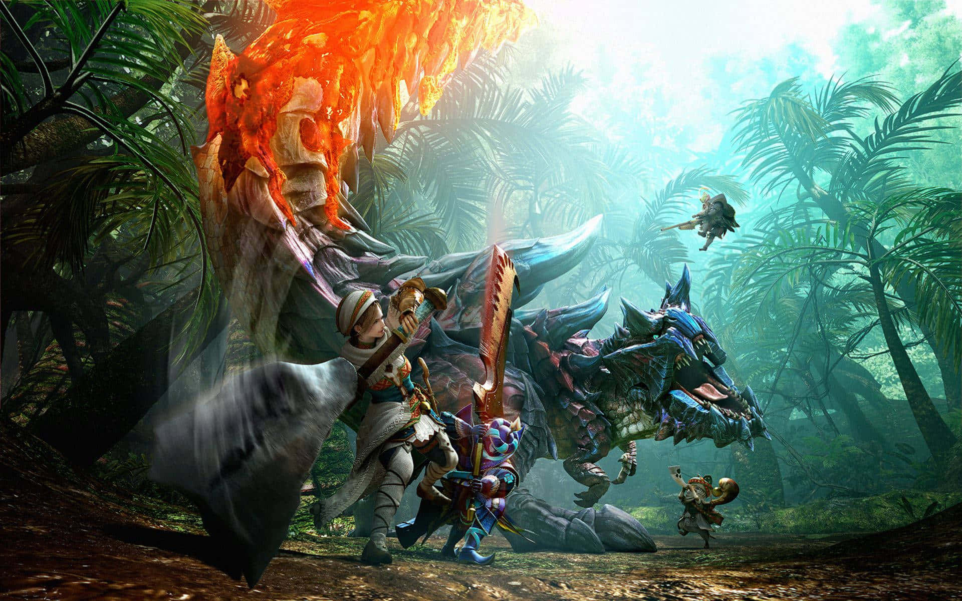 Monster Hunter World Background Wallpaper
