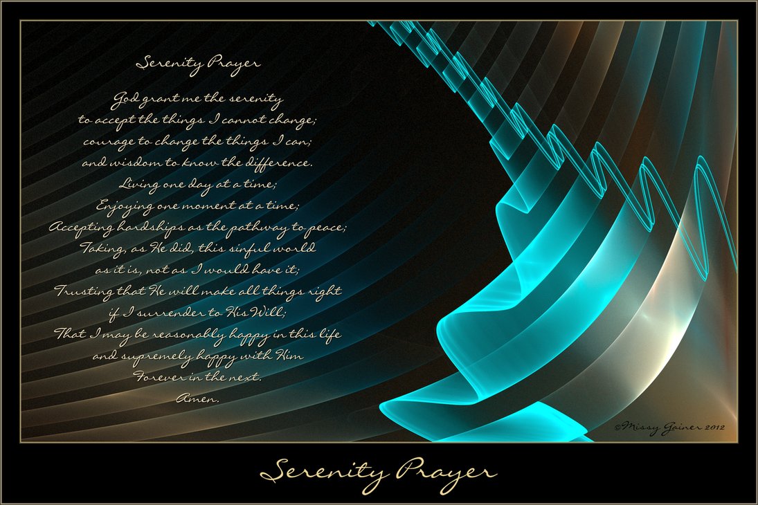 Full Serenity Prayer Wallpaper By Oohbetty