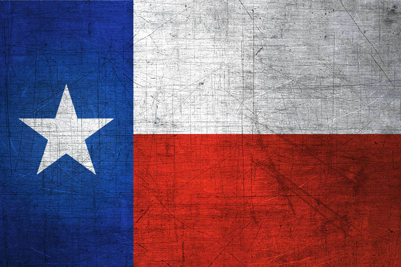 Texan Flag Metal Of Texas It For