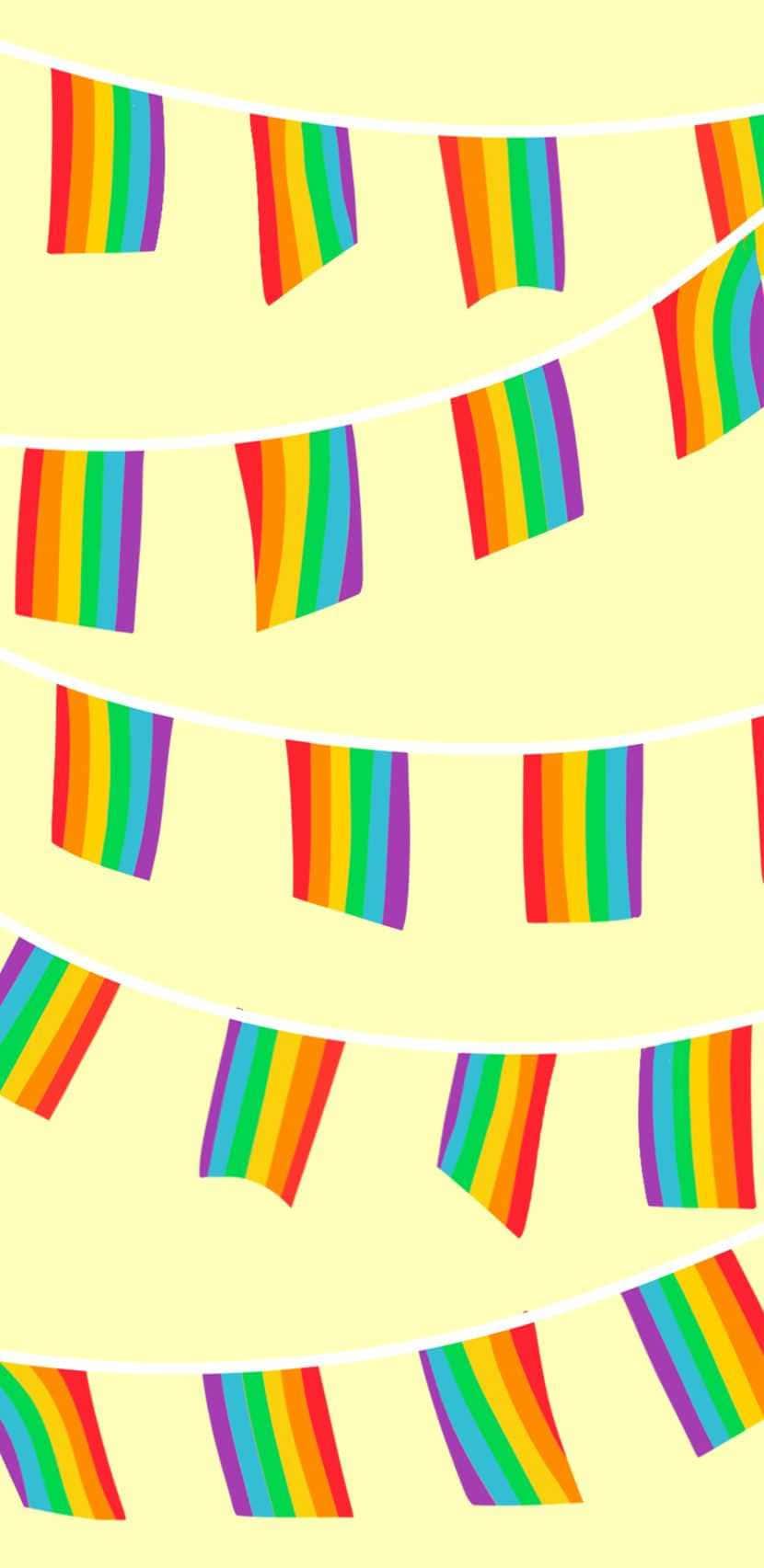 Pride Aesthetic Desktop Theme Wallpaper