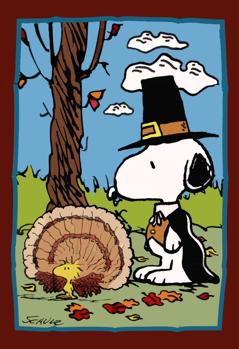 Snoopy Thanksgiving Wallpaper