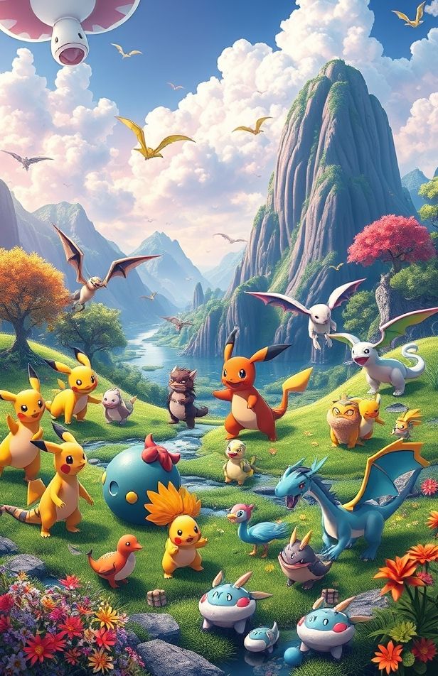 Pokemon 3d Wallpaper
