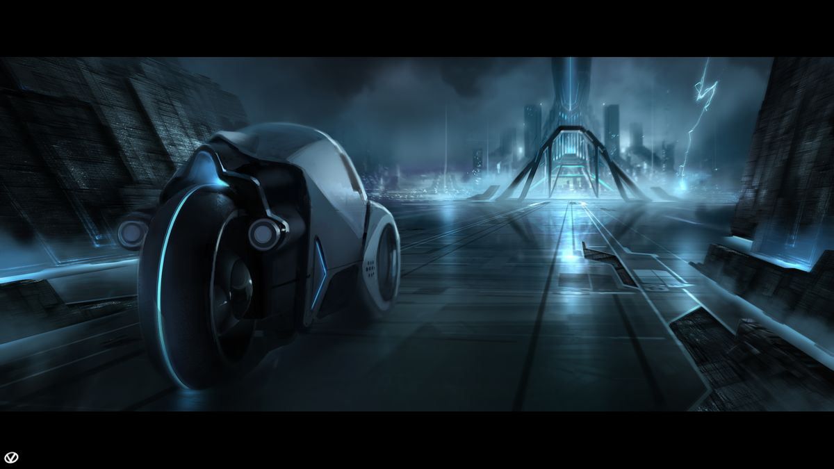 Stop And Stare At The Art Of David Levy Tron Legacy Concept