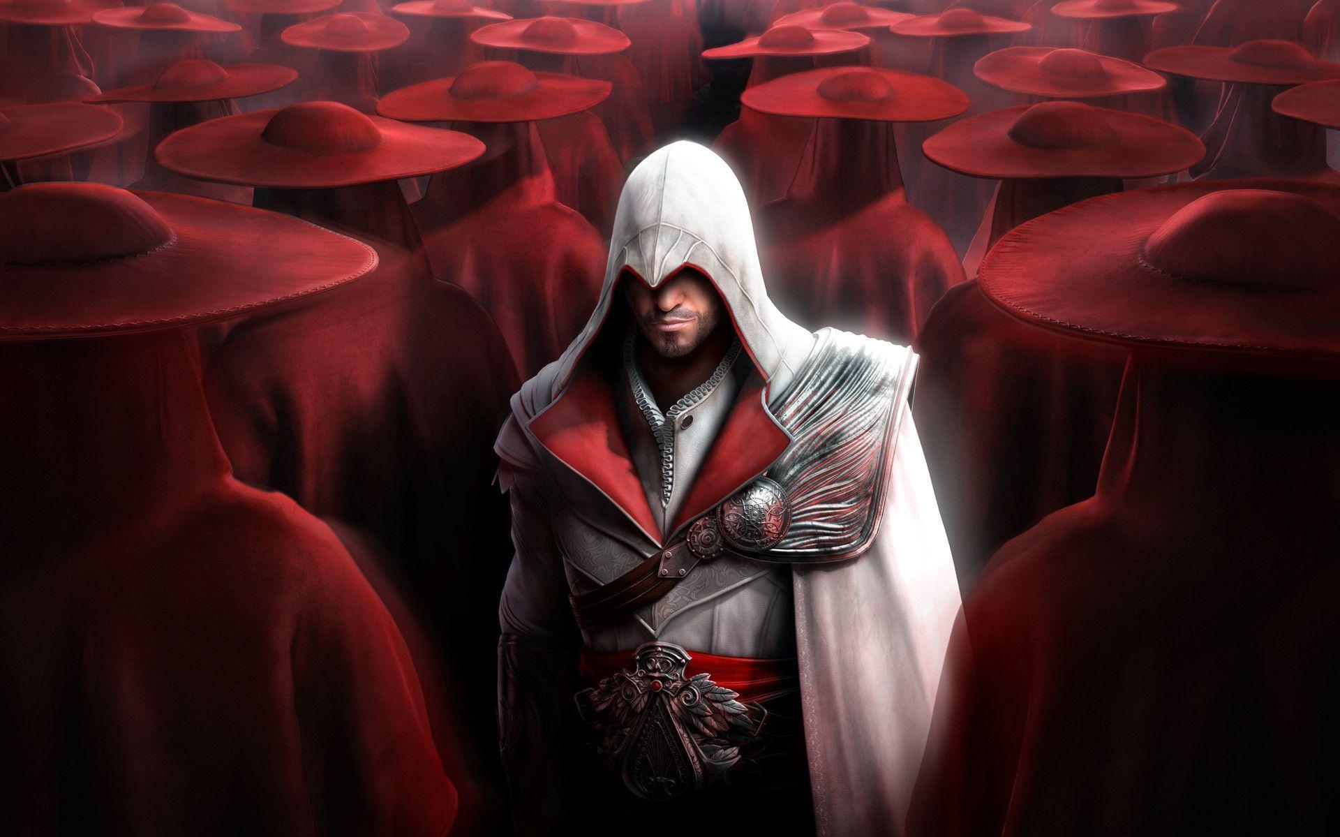 Pix For Assassins Creed Brotherhood Ezio Wallpaper