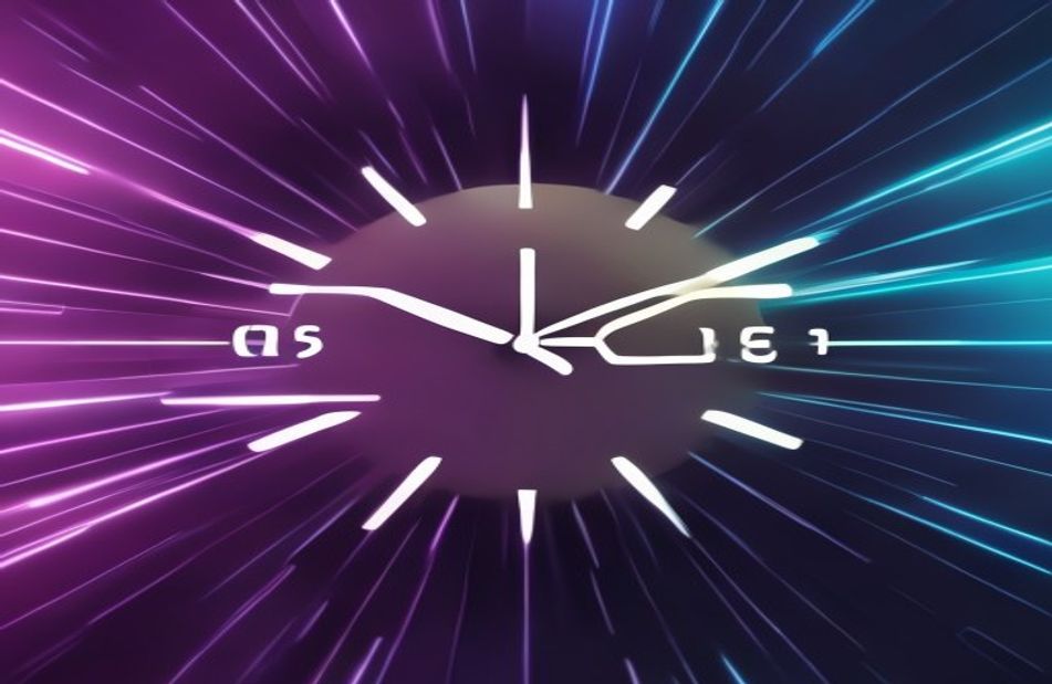 Digital Clock Wallpaper