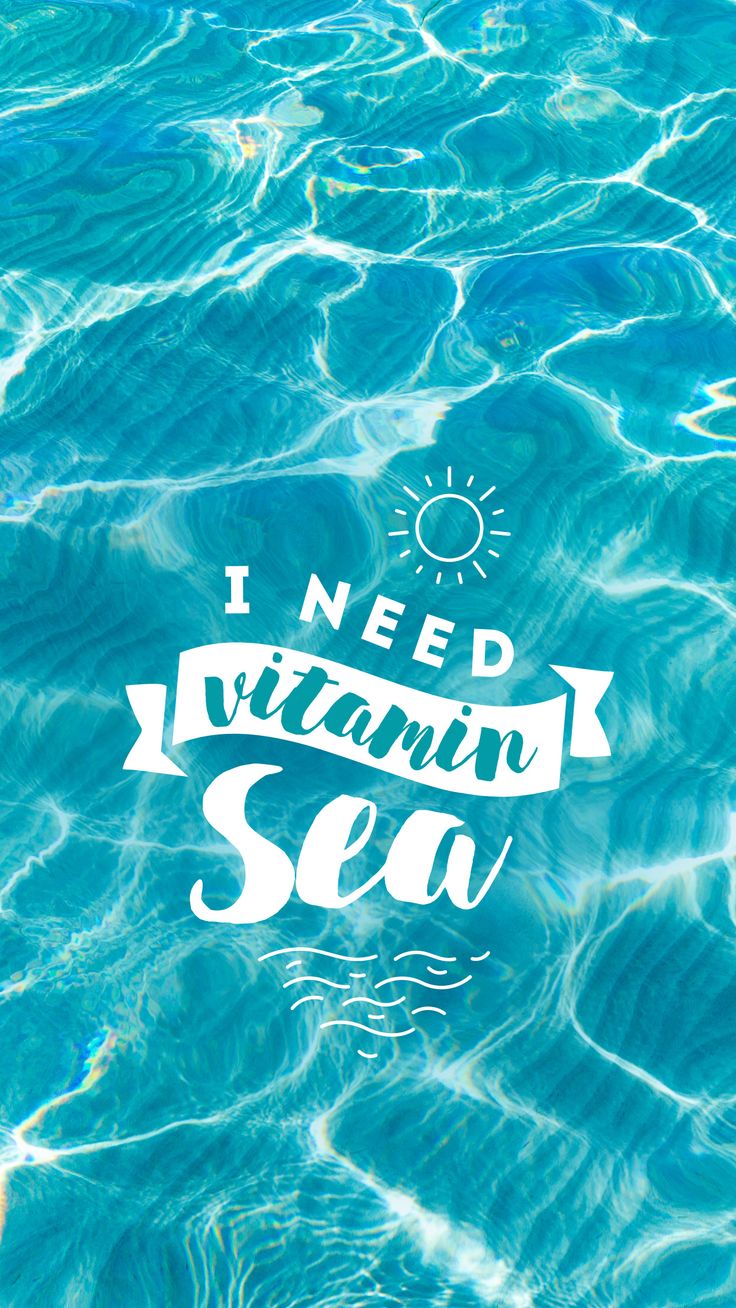 Vitamin Sea Summer Wallpaper Cute Inspirational