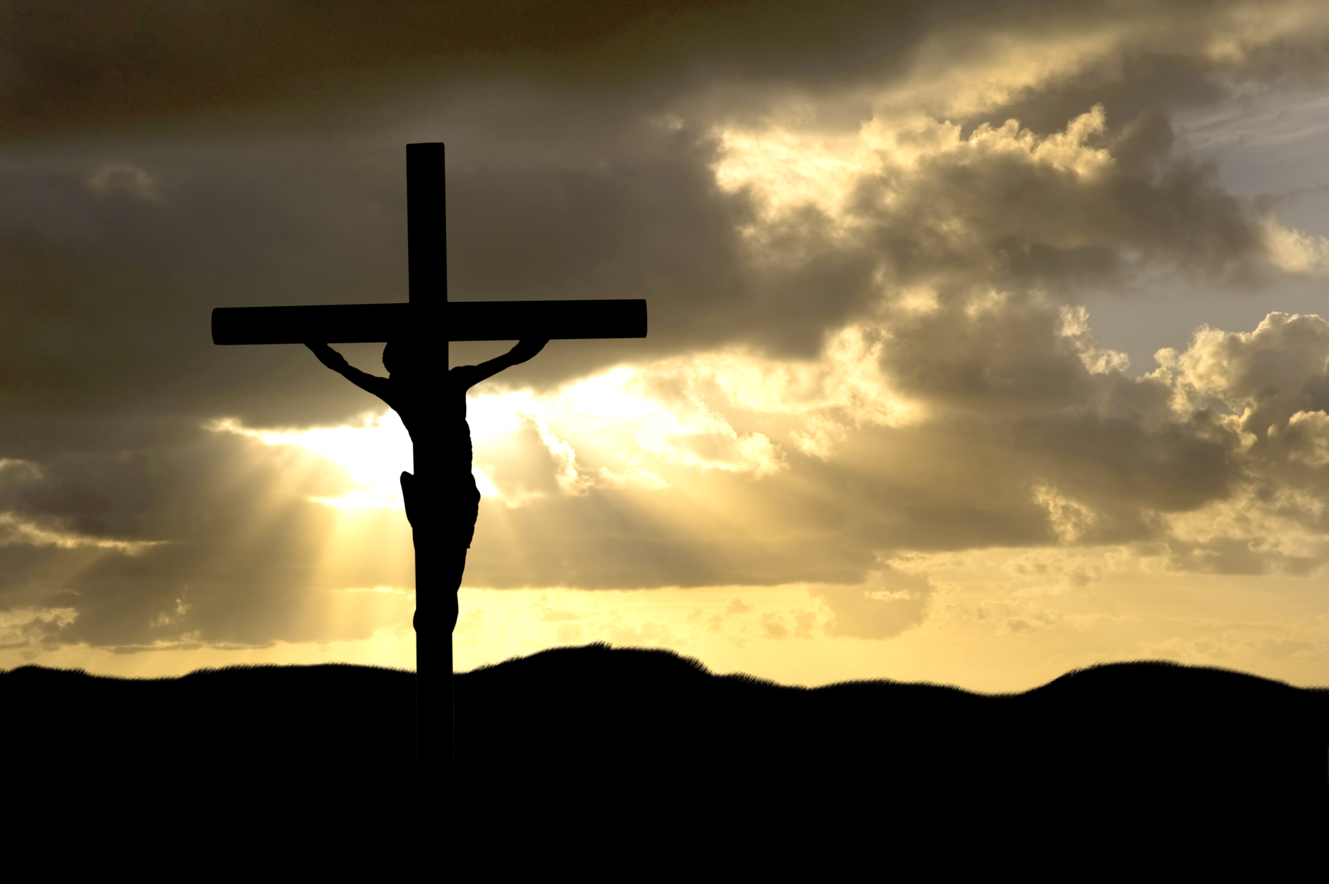 Christ on the cross wallpaper – Comptoleum