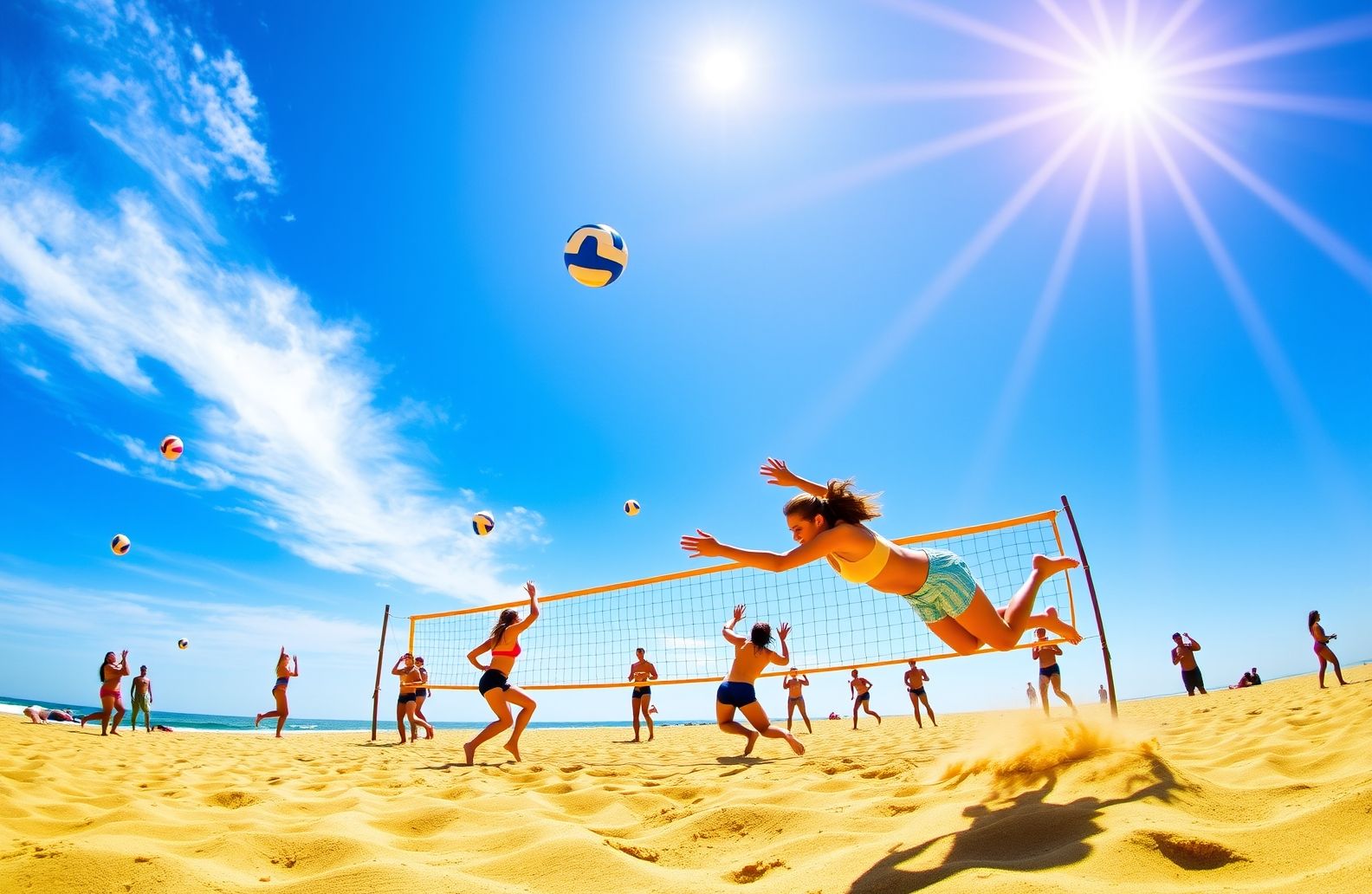 Volleyball Wallpaper And Background