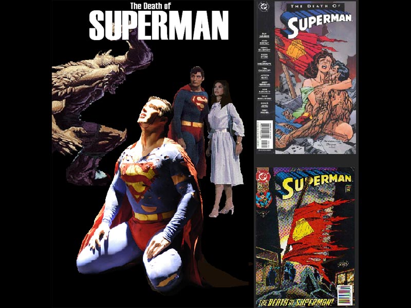 The Death Of Superman Wallpaper Vs