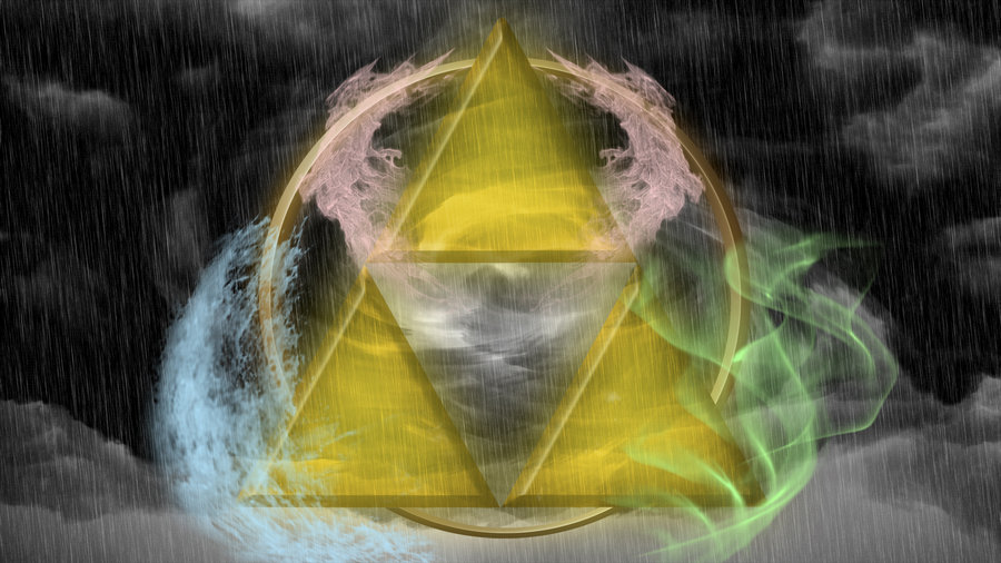 Triforce Wallpaper By Thegeminisage